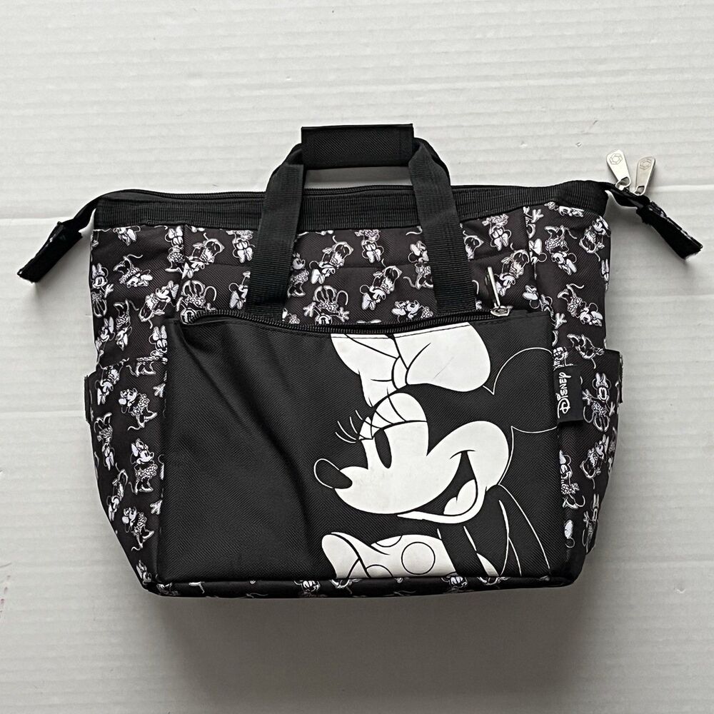 Disney Mickey Mouse Insulated Lunch Tote Cooler Bag Expandable Water Resistant